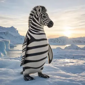 Penguin + Zebra