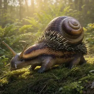 Porcupine + Snail
