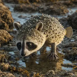 Pufferfish + Raccoon