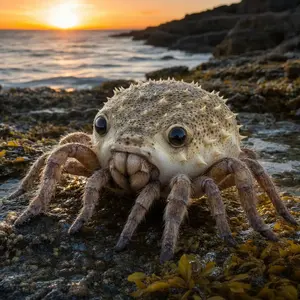 Pufferfish + Tarantula