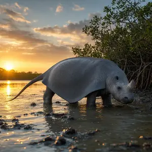 Rhinoceros + Stingray