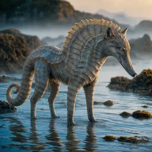 Seahorse + Wolf