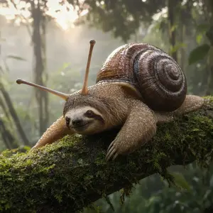 Sloth + Snail
