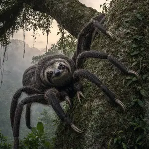 Sloth + Tarantula