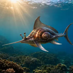 Snail + Swordfish