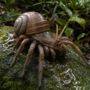 Snail + Tarantula