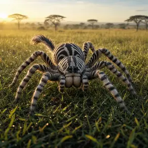 Tarantula + Zebra