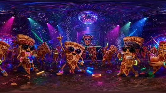 Pizza Disco Party