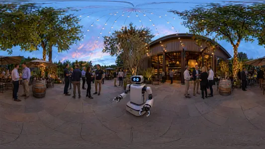 Robotic Corporate Vineyard Mixer