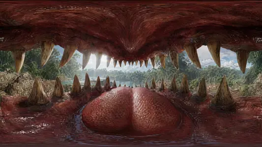 Inside Megalosaurus Jaws