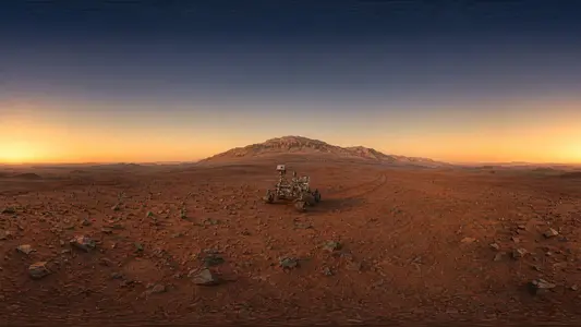 Gale Crater with Curiosity