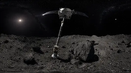 Bennu During Sample Collection