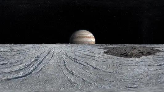 Ganymede's Grooved Terrain