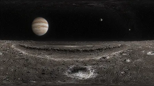 Callisto's Cratered Plains
