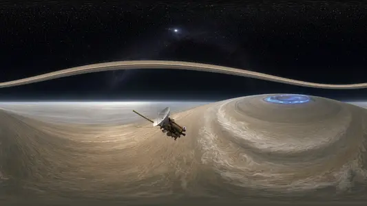 Cassini's Grand Finale Dive