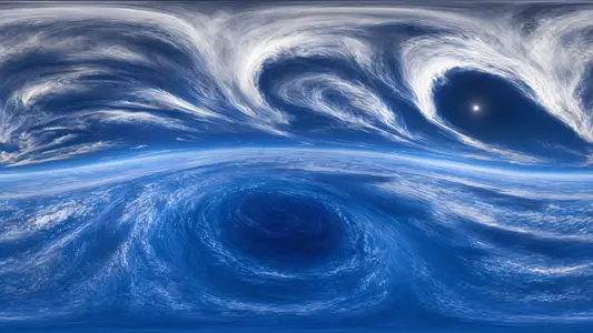 Neptune's Great Dark Spot Up Close