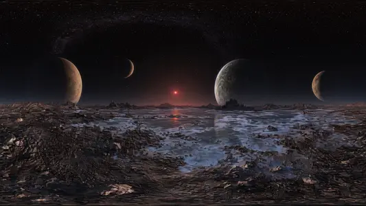 The TRAPPIST-1 System View
