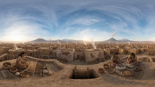 Rooftops of Çatalhöyük