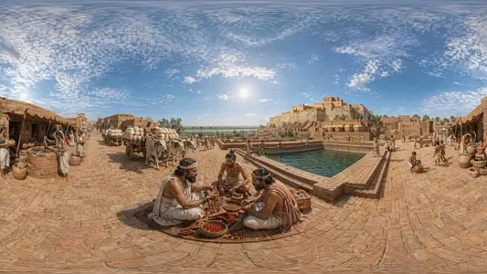 The Citadel of Mohenjo-daro