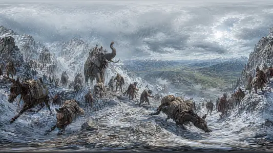 Hannibal Crosses the Alps