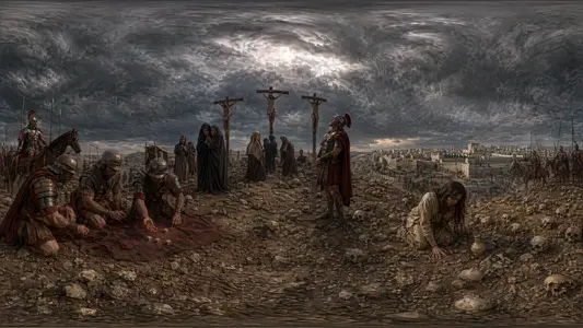 Crucifixion at Golgotha
