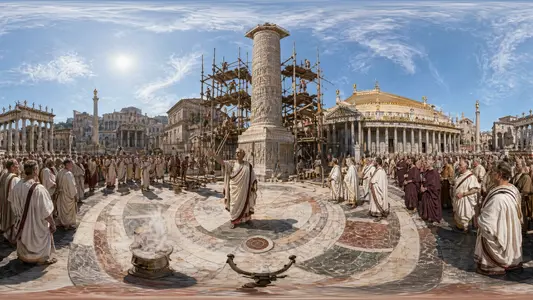Trajan's Column Dedicated