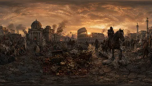 Sack of Rome by Alaric