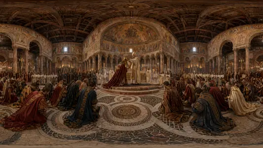 Charlemagne Crowned Emperor