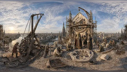 Building Notre-Dame de Paris