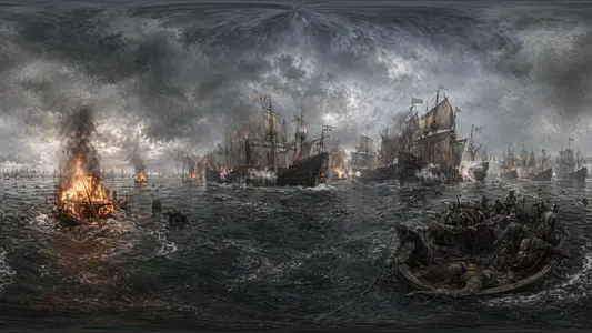 Defeat of the Spanish Armada