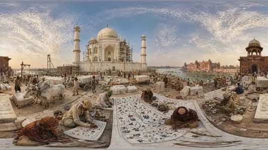 Building the Taj Mahal