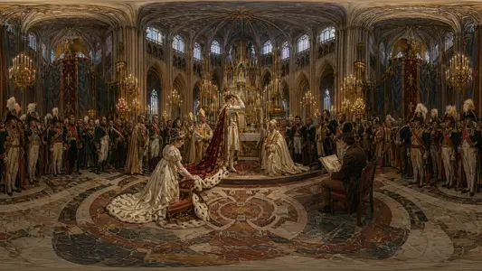 Napoleon Crowns Himself Emperor