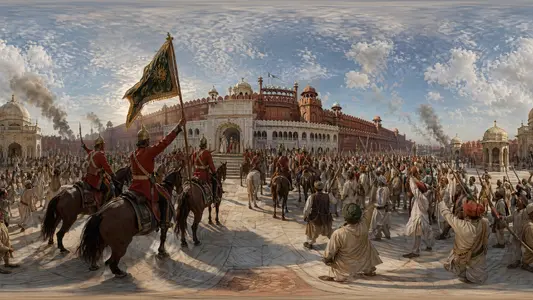 Sepoy Mutiny at Delhi
