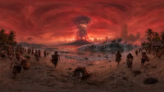Eruption of Krakatoa