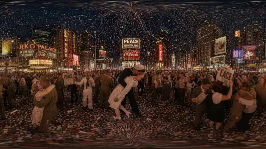 VJ Day in Times Square