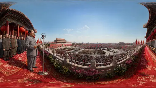 Mao Proclaims the PRC