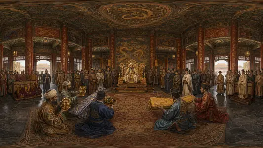 Kublai's Court at Khanbaliq
