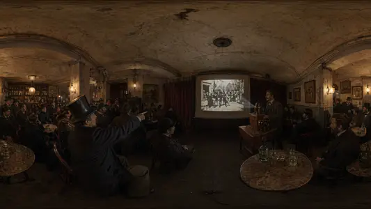 The First Movie at the Grand Café