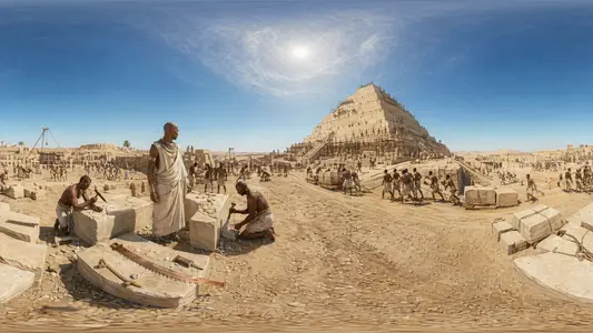First Pyramid at Saqqara