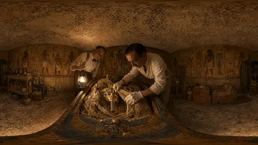 Discovery of Tutankhamun's Mask