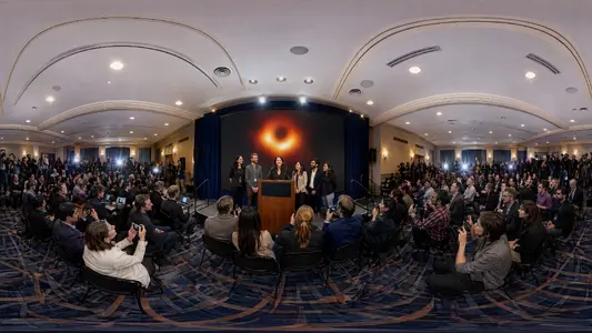 First Black Hole Photographed