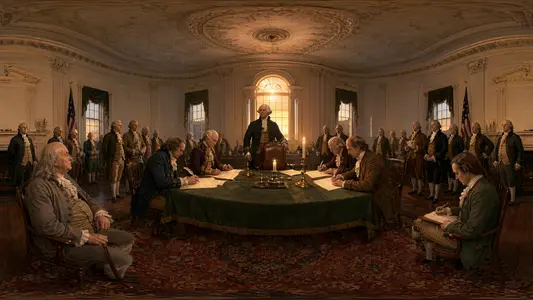The Spirit of '76 Constitutional Signing