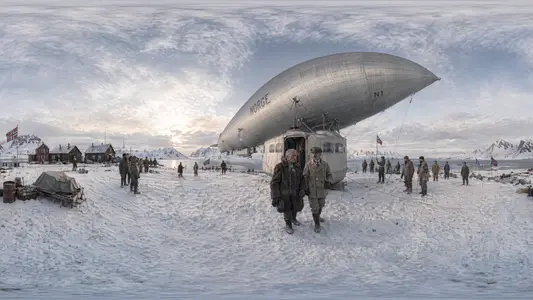 First North Pole Flight