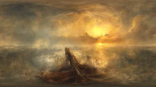 Inside a Turner Storm at Sea