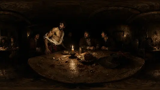 Inside a Caravaggio Tenebrist Tavern