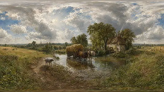 Inside a Constable English Countryside