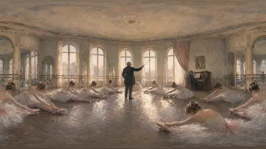 Inside Degas's Ballet Rehearsal