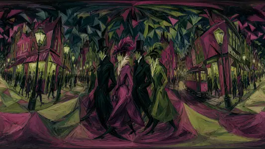 Inside a Kirchner Berlin Street