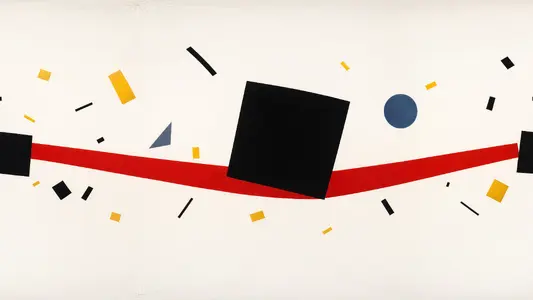 Inside a Malevich Suprematist Field