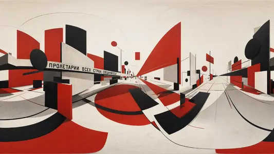 Inside a Lissitzky Construction
